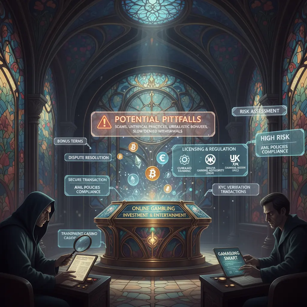 Crypto_Casino_Dangers_Art